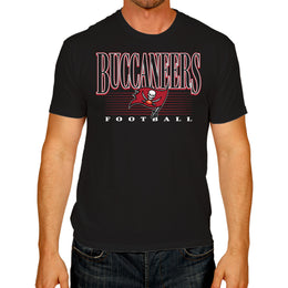 Tampa Bay Buccaneers NFL Adult Overtime Blueprint Tag-Less T-Shirt - Black