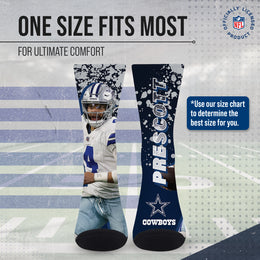 Dallas Cowboys NFL Youth Player Stripe Sock - NAVY #4