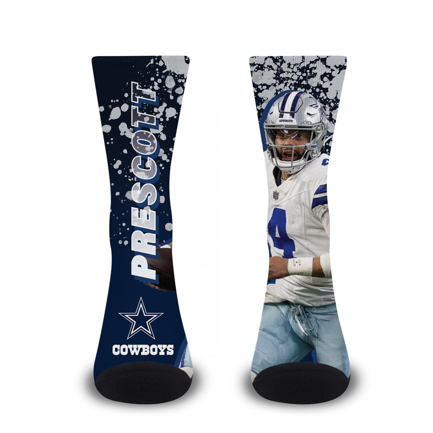 Dallas Cowboys NFL Youth Player Stripe Sock - NAVY #4