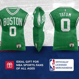 Boston Celtics NBA Travel Jayson Tatum Jersey Cloud Pillow Bedding Accessories - Green