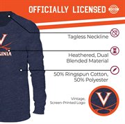 Virginia Cavaliers NCAA MVP Adult Long-Sleeve Shirt - Navy