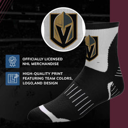 Las Vegas Golden Knights NHL Youth Surge Socks - Black