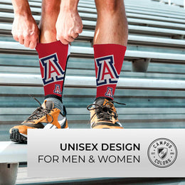 Arizona Wildcats NCAA Youth University Socks - Team Color