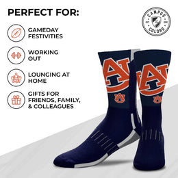 Auburn Tigers NCAA Youth University Socks - Team Color