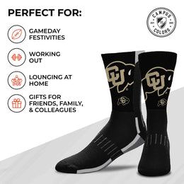 Colorado Buffaloes NCAA Youth University Socks - Team Color