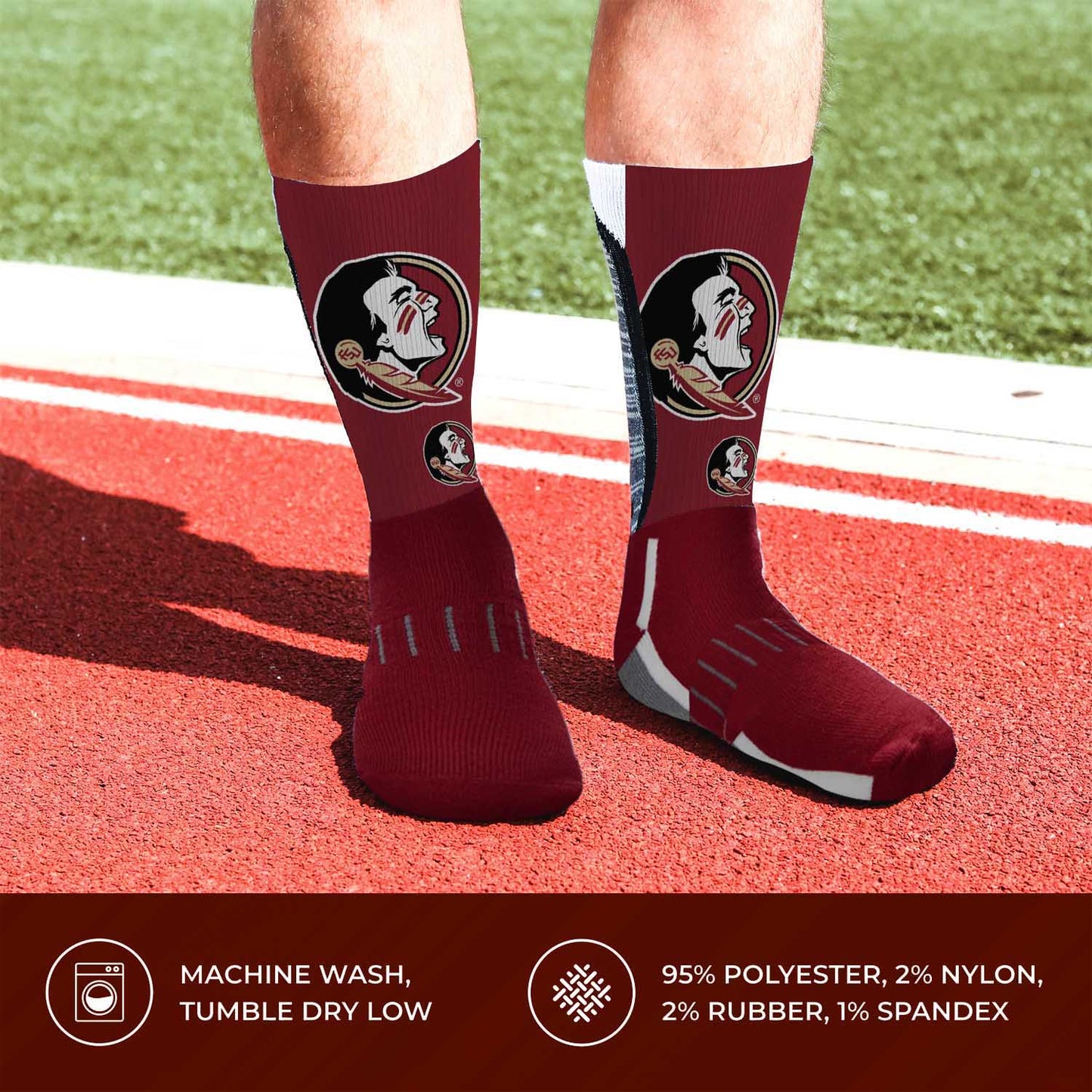 Florida State Seminoles NCAA Youth University Socks - Team Color