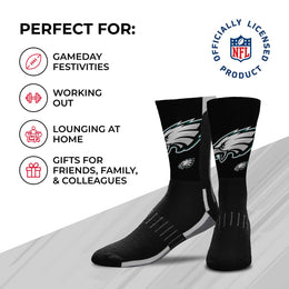 Philadelphia Eagles NFL V Curve  Socks - Team Color
