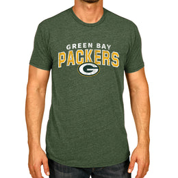 Green Bay Packers NFL Starting Fresh Short Sleeve Heather T-Shirt - Green