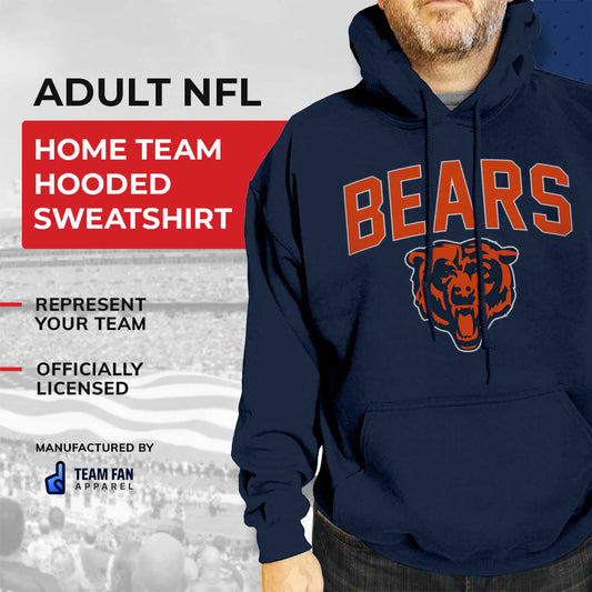 Chicago Bears NFL Home Team Hoodie - Navy