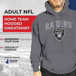 Las Vegas Raiders NFL Home Team Hoodie - Gray