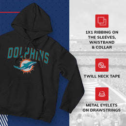 Miami Dolphins NFL Home Team Hoodie - Black
