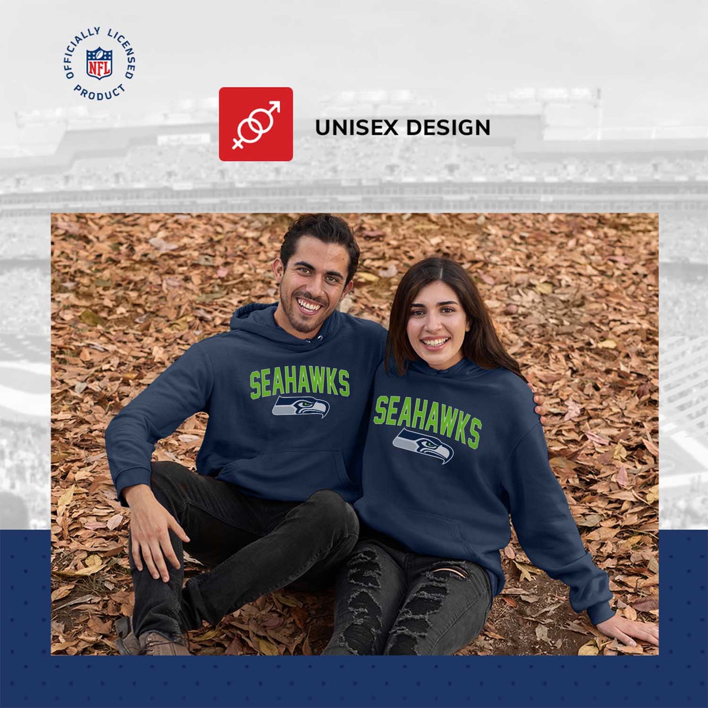 Seattle Seahawks NFL Home Team Hoodie - Navy