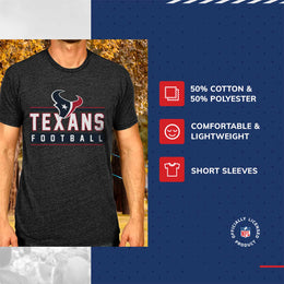Houston Texans NFL Adult MVP True Fan T-Shirt - Charcoal