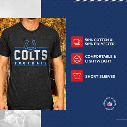 Indianapolis Colts NFL Adult MVP True Fan T-Shirt - Charcoal