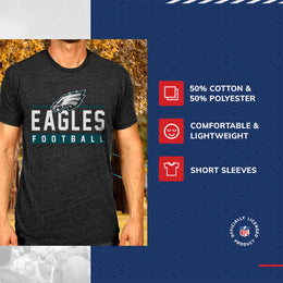 Philadelphia Eagles NFL Adult MVP True Fan T-Shirt - Charcoal