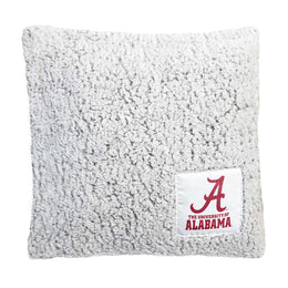 Alabama Crimson Tide Two Tone Sherpa Throw Pillow - Team Color