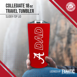 Alabama Crimson Tide NCAA Stainless Steel Travel Tumbler for Dad - Crimson