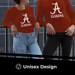Alabama Crimson Tide NCAA MVP Adult Long-Sleeve Shirt - Crimson