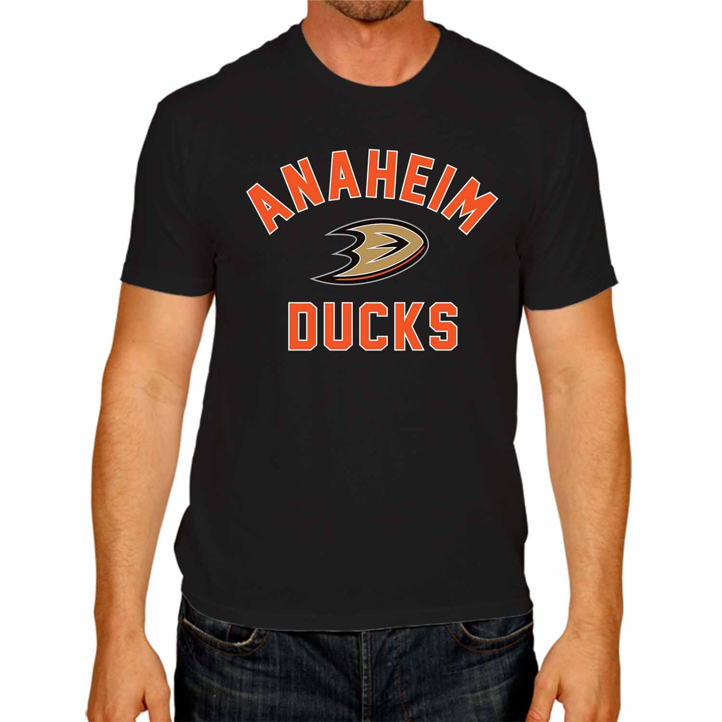 Anaheim Ducks NHL Adult Game Day Unisex T-Shirt - Black