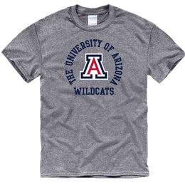 Arizona Wildcats Adult Team Spirit T-Shirt - Graphite
