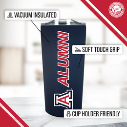 Arizona Wildcats NCAA Stainless Steel Travel Tumbler for Alumni - Navy