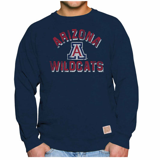 Arizona Wildcats Adult University Crewneck - Navy