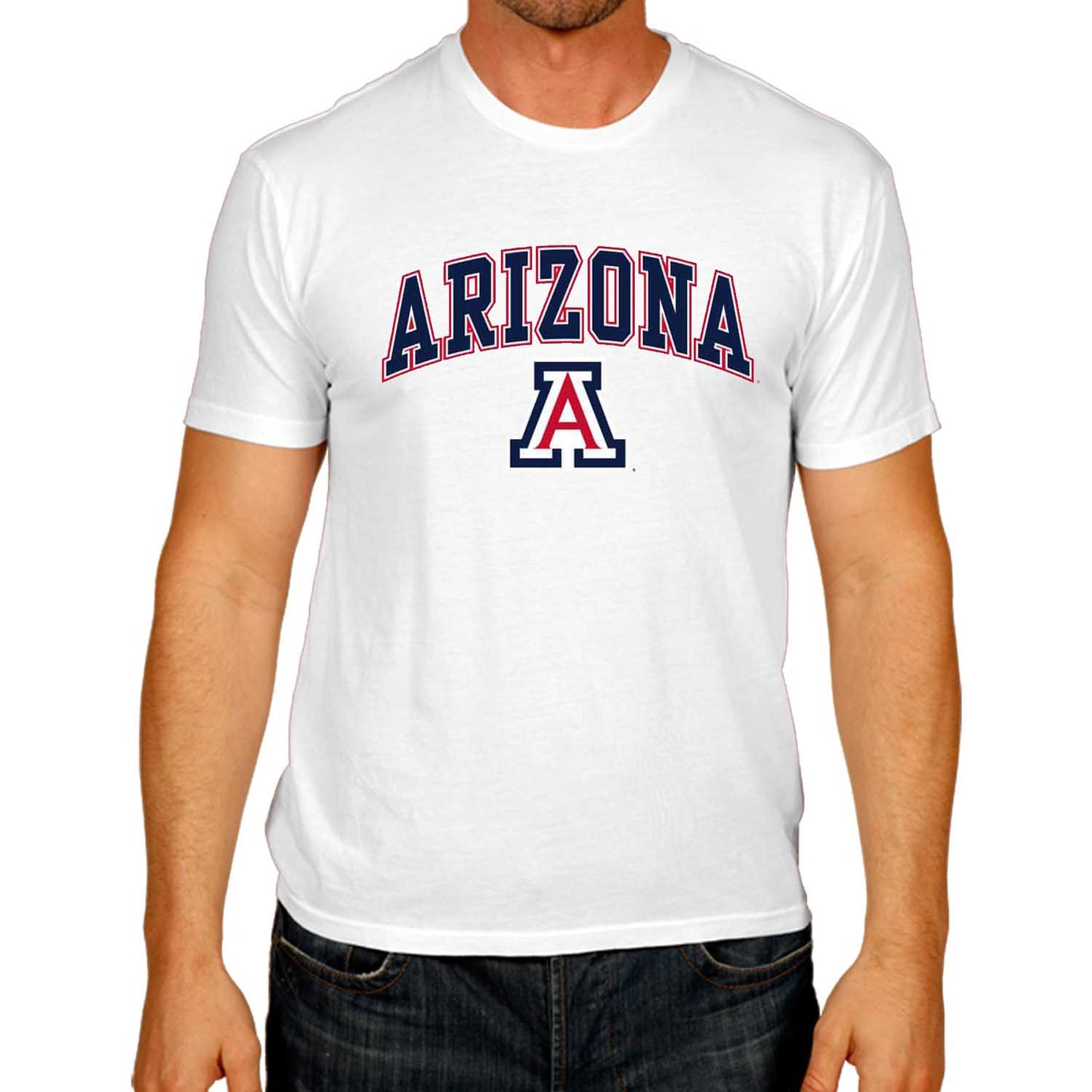 Arizona Wildcats NCAA Adult Gameday Cotton T-Shirt - White