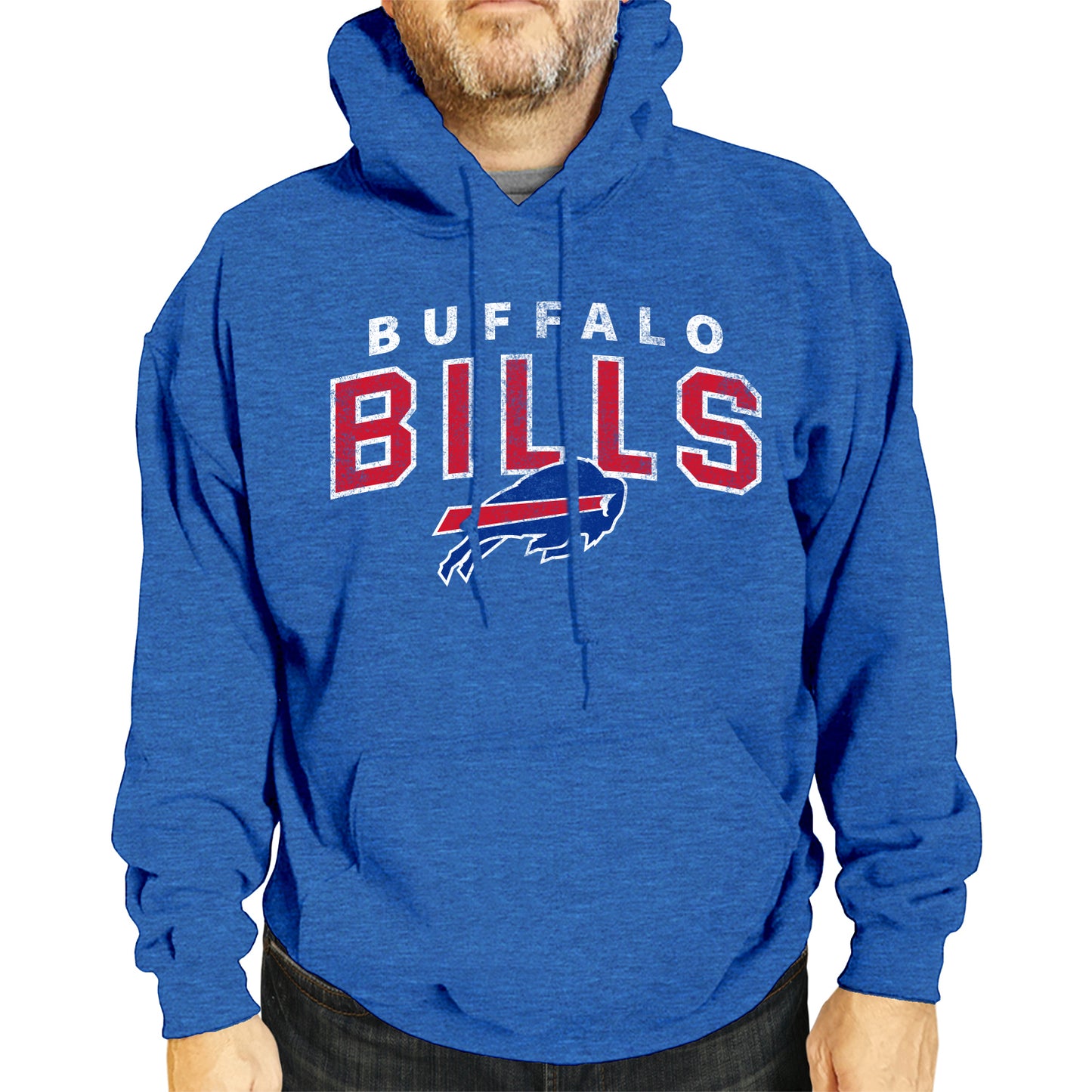 Buffalo Bills NFL Adult Unisex Starting Fresh Ultra Soft Fleece Hooded Sweatshirt - Royal