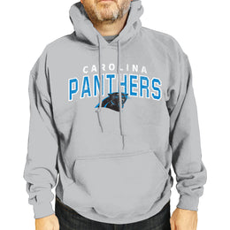 Carolina Panthers NFL Adult Unisex Starting Fresh Ultra Soft Fleece Hooded Sweatshirt - Athletic Heather