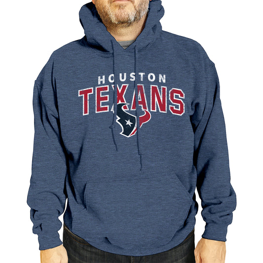 Houston Texans NFL Adult Unisex Starting Fresh Ultra Soft Fleece Hooded Sweatshirt - Navy