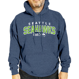 Seattle Seahawks NFL Adult Unisex Starting Fresh Ultra Soft Fleece Hooded Sweatshirt - Navy