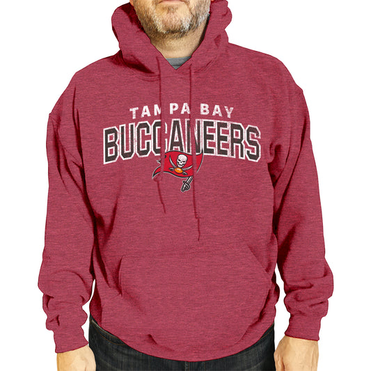 Tampa Bay Buccaneers NFL Adult Unisex Starting Fresh Ultra Soft Fleece Hooded Sweatshirt - Cardinal