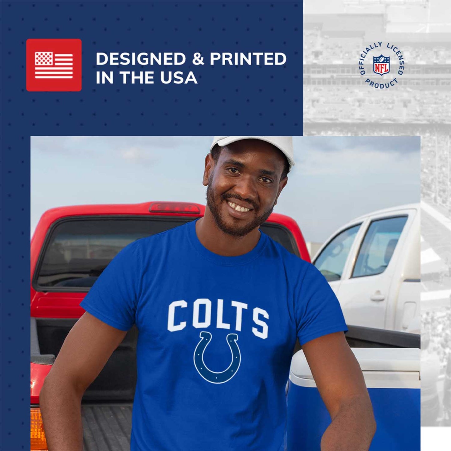 Indianapolis Colts NFL Home Team Tee - Royal