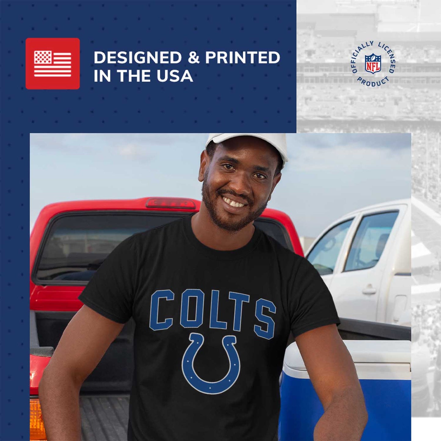 Indianapolis Colts NFL Home Team Tee - Black