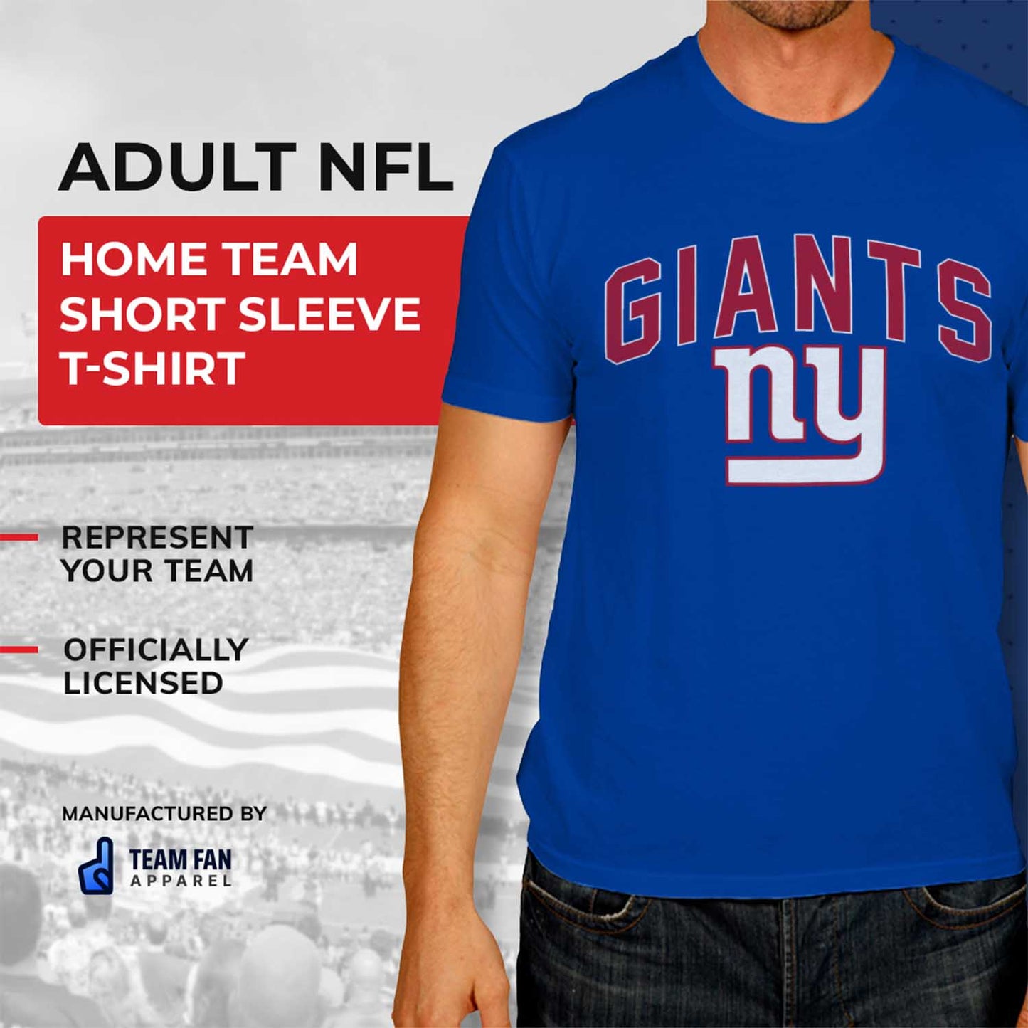 New York Giants NFL Home Team Tee - Royal