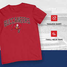 Tampa Bay Buccaneers NFL Home Team Tee - Cardinal