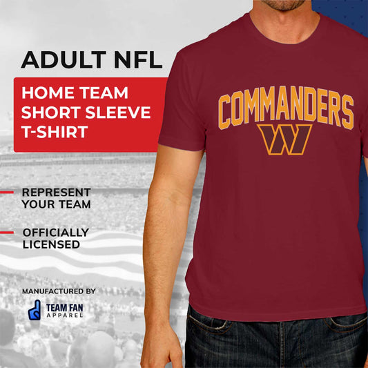 Washington Commanders NFL Home Team Tee - Cardinal