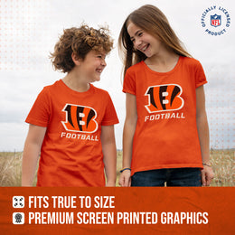 Cincinnati Bengals NFL Youth Run City Tee - Orange