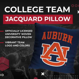 Auburn Tigers NCAA Decorative Pillow - Navy