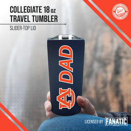 Auburn Tigers NCAA Stainless Steel Travel Tumbler for Dad - Navy