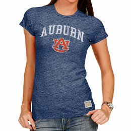 Auburn Tigers University Women's T-Shirt  - Navy