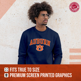 Auburn Tigers Adult Arch & Logo Soft Style Gameday Crewneck Sweatshirt - Navy