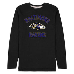 Baltimore Ravens NFL Gameday Adult Long Sleeve Shirt - Black
