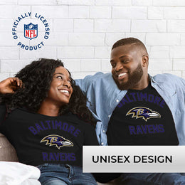 Baltimore Ravens NFL Gameday Adult Long Sleeve Shirt - Black