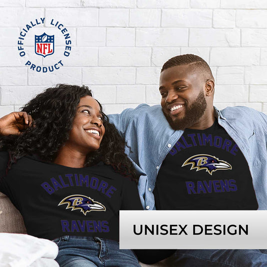 Baltimore Ravens NFL Gameday Adult Long Sleeve Shirt - Black