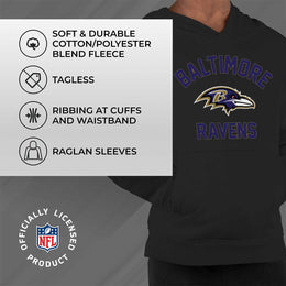 Baltimore Ravens NFL Youth Gameday Hooded Sweatshirt - Black