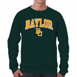 Baylor Bears NCAA Adult Tackle Twill Crewneck Sweatshirt - Green