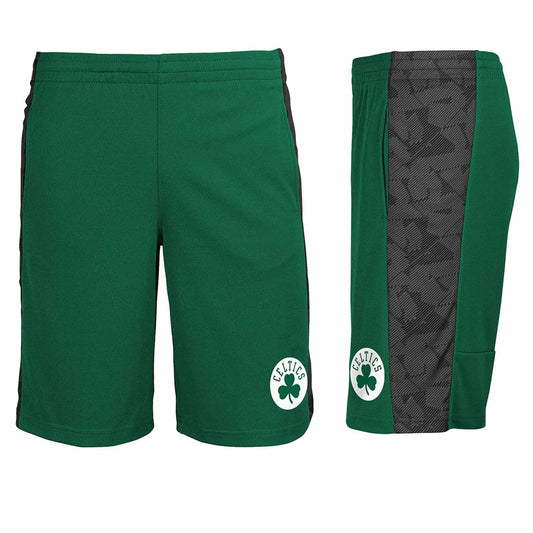 Boston Celtics  Youth NBA Performance Shooter Shorts  - Green