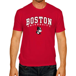 Boston Terriers NCAA Adult Gameday Cotton T-Shirt - Red