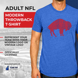 Buffalo Bills NFL Modern Throwback T-shirt - Royal